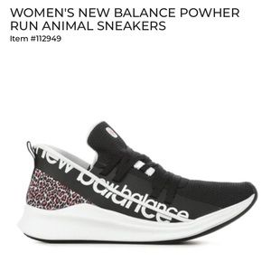 New Balance Powher Run Leorpard Sneakers